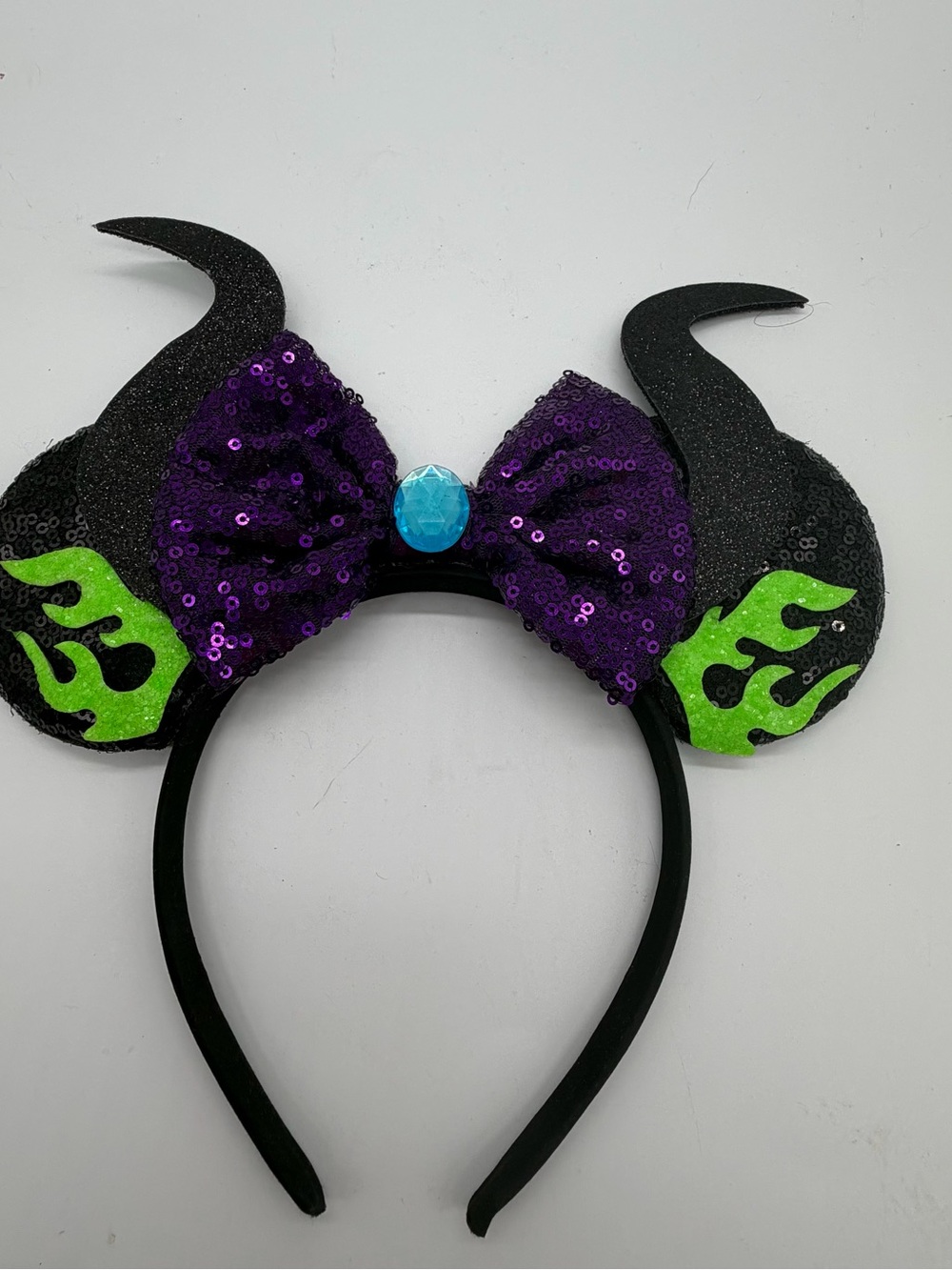 Disney Inspired Maleficent Ears Headband - Artisan Made